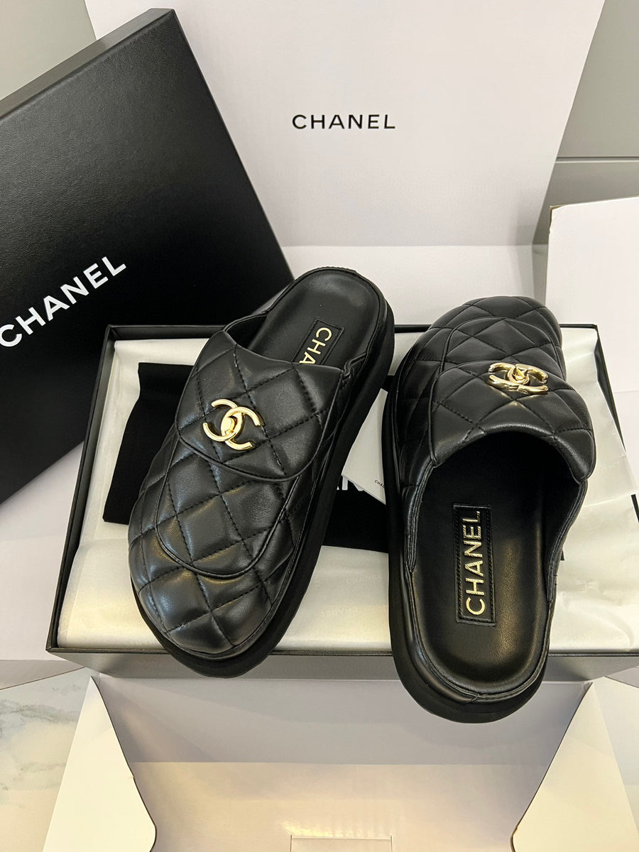 Chanel Flats｜小香拖鞋