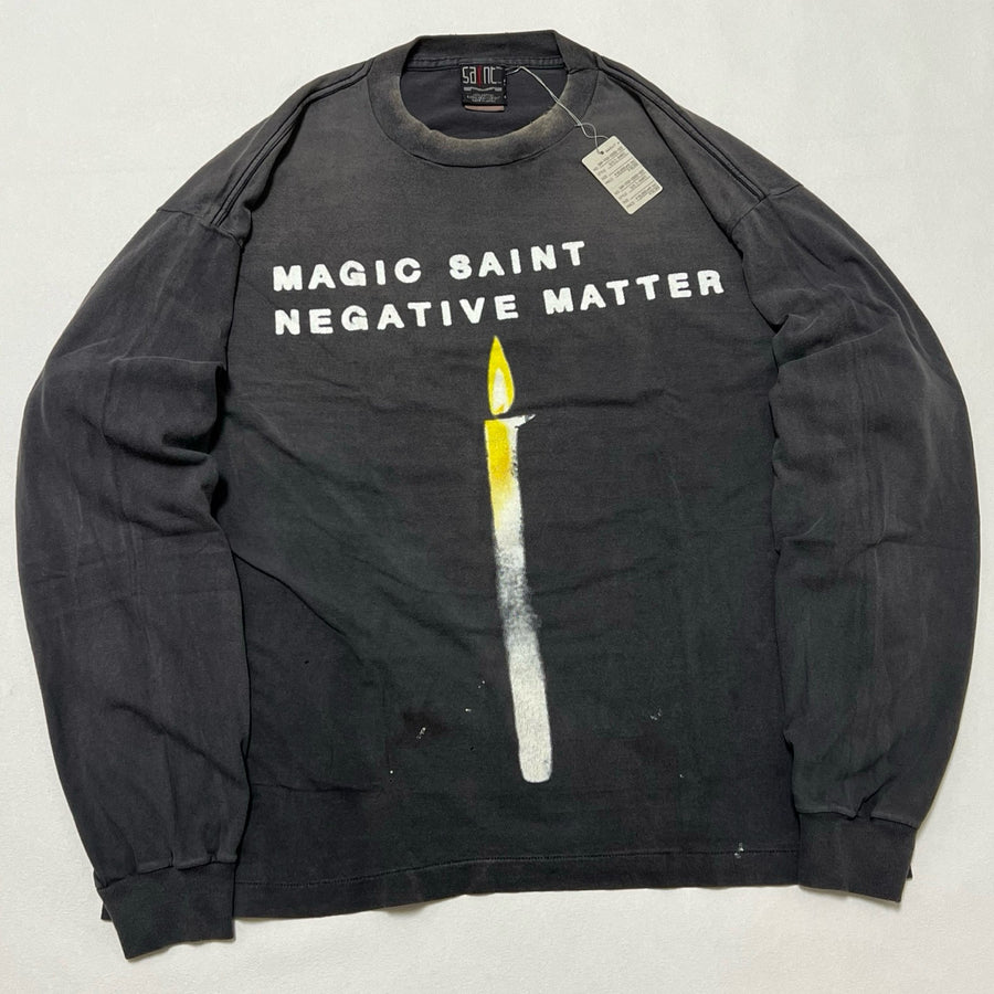 SAINT Mxxxxxx CANDLE LongSleeve TEE/BLK