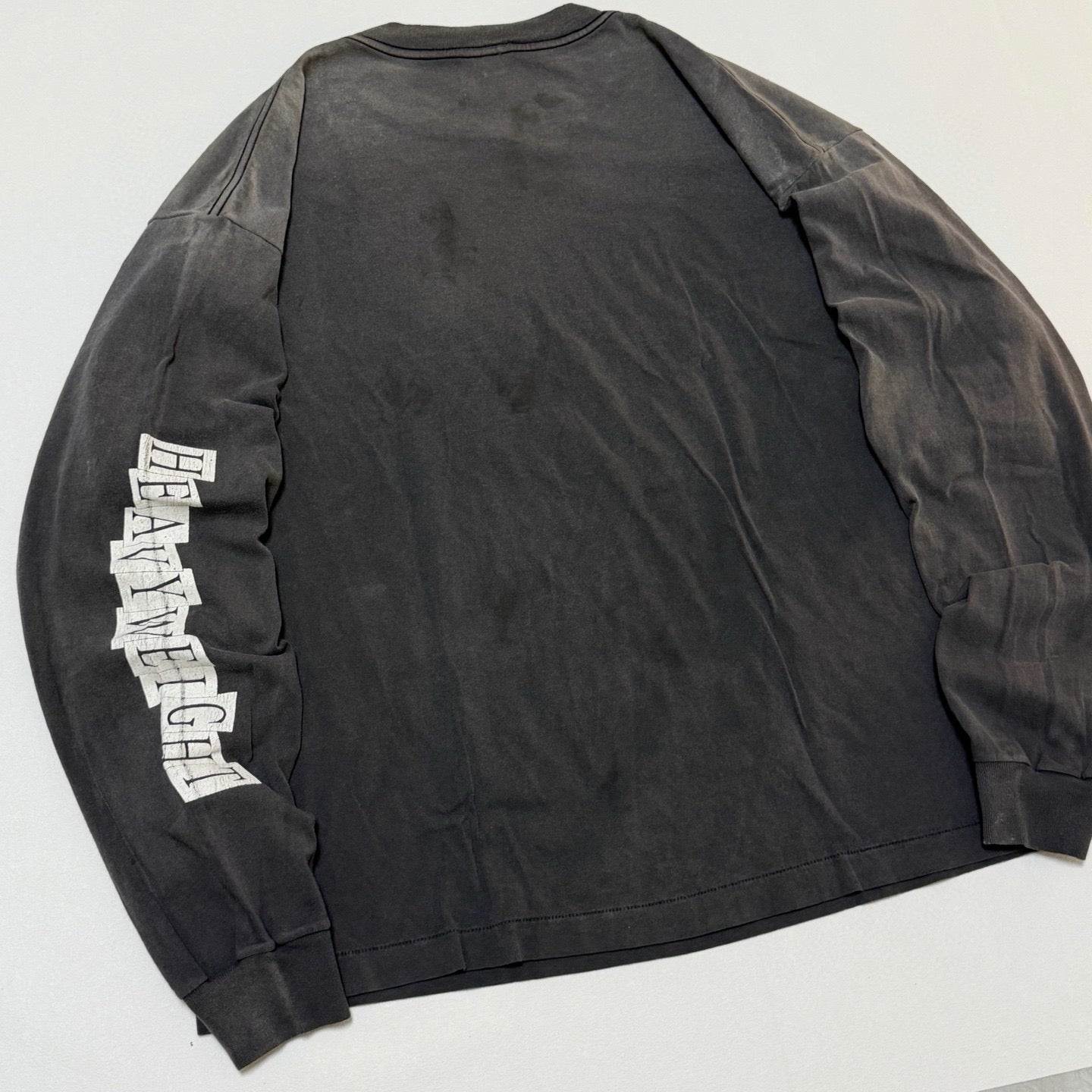 SAINT Mxxxxxx LS TEE/HEAVY WEIGHT/BLK