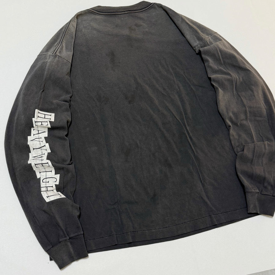 SAINT Mxxxxxx LS TEE/HEAVY WEIGHT/BLK