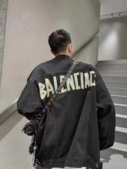 BALENCIAGA Tape Denim Jacket