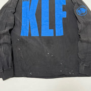 SAINT Mxxxxxx × The KLF BLUE KLF_LongSleeve TEE KLF/BLK