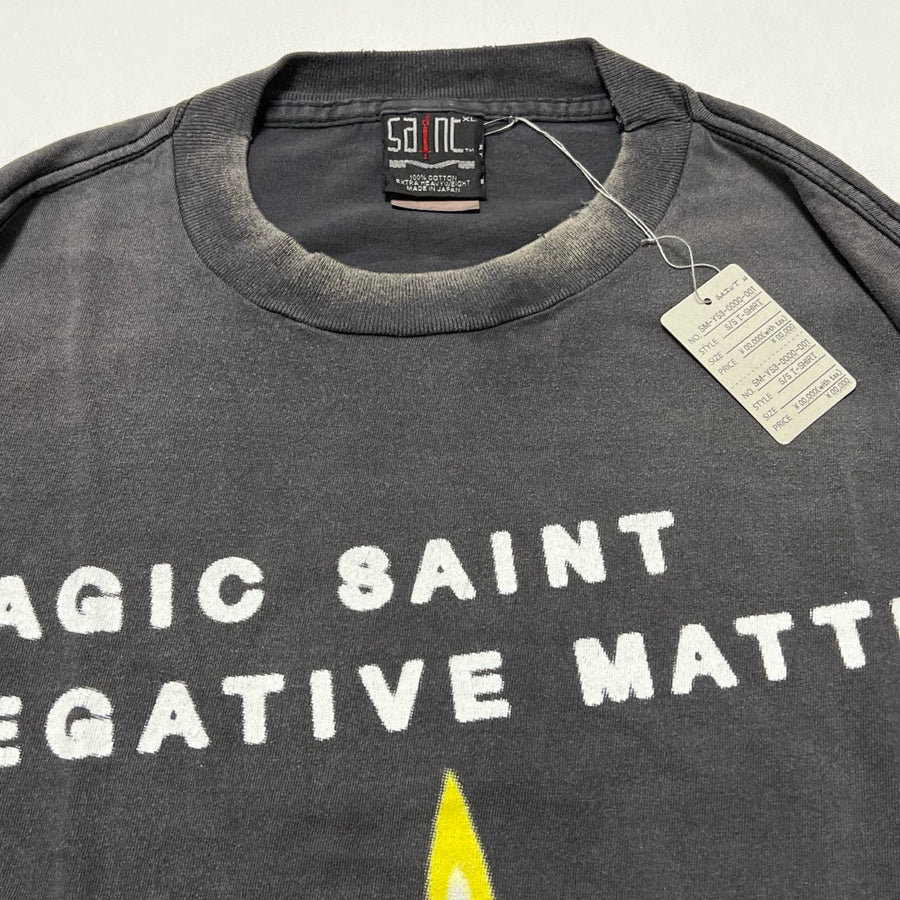 SAINT Mxxxxxx CANDLE LongSleeve TEE/BLK