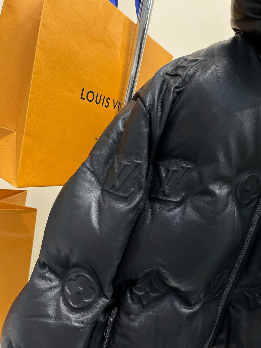 LV Leather Down Jacket