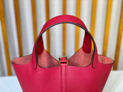 Hermes Picotin 18 Rose Extreme Clemence