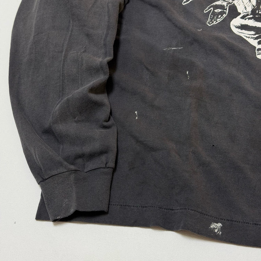 SAINT Mxxxxxx LS TEE/HEAVY WEIGHT/BLK