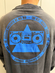 SAINT Mxxxxxx × The KLF BLUE KLF_LongSleeve TEE KLF/BLK