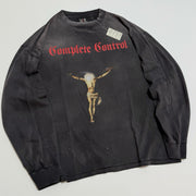 SAINT Mxxxxxx × Kosuke Kawamura KK_LS TEE/COMPLETE CONTRL/BLK