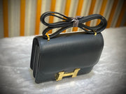 Hermes Constance 18 Black•89 Epsom