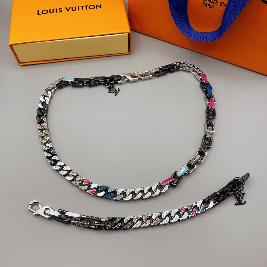 LV Chain Links Necklace