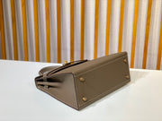 Hermes Kelly 28 Etoupe Epsom 金色五金