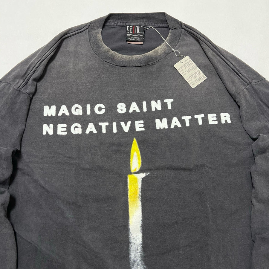 SAINT Mxxxxxx CANDLE LongSleeve TEE/BLK