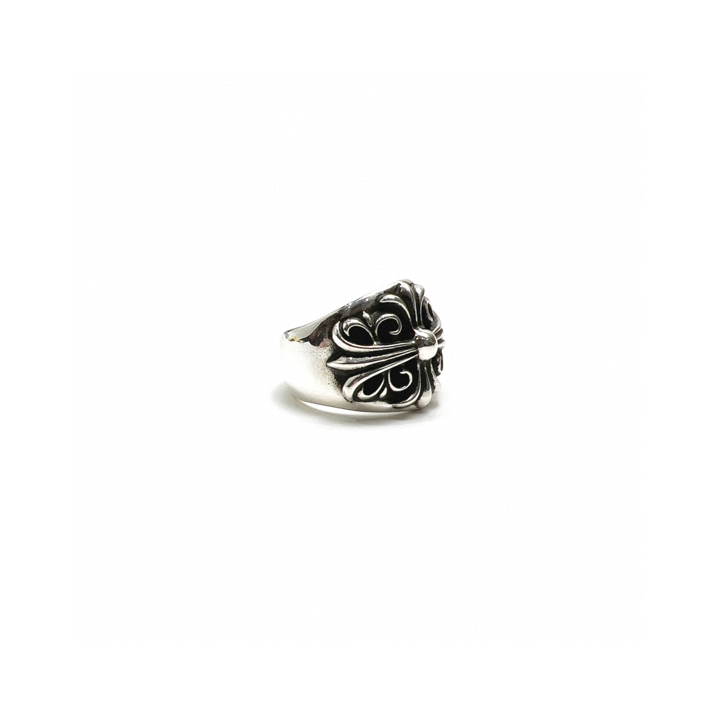 Chrome Hearts S925 Silver Hand Crafted Ring – Wooo's Up