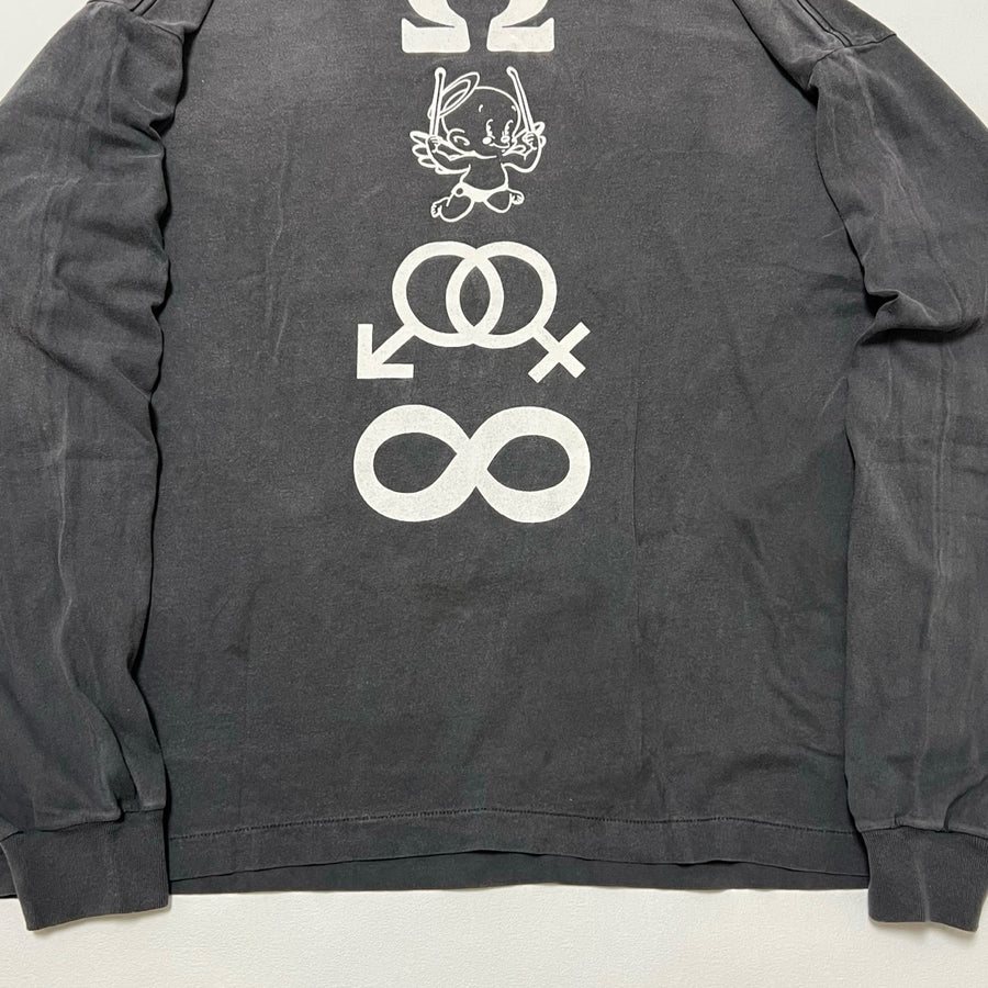 SAINT Mxxxxxx CANDLE LongSleeve TEE/BLK