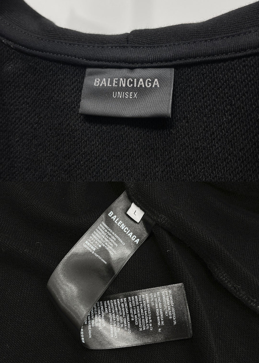 BALENCIAGA Zip-Up Hoodie