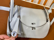 Hermes Mini Lindy Blue Pale Taurillon Clemence