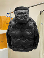 LV Leather Down Jacket