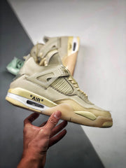 Offwhite AJ4 Mid Cream