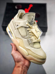 Offwhite AJ4 Mid Cream