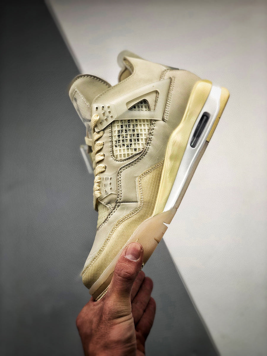 Offwhite AJ4 Mid Cream